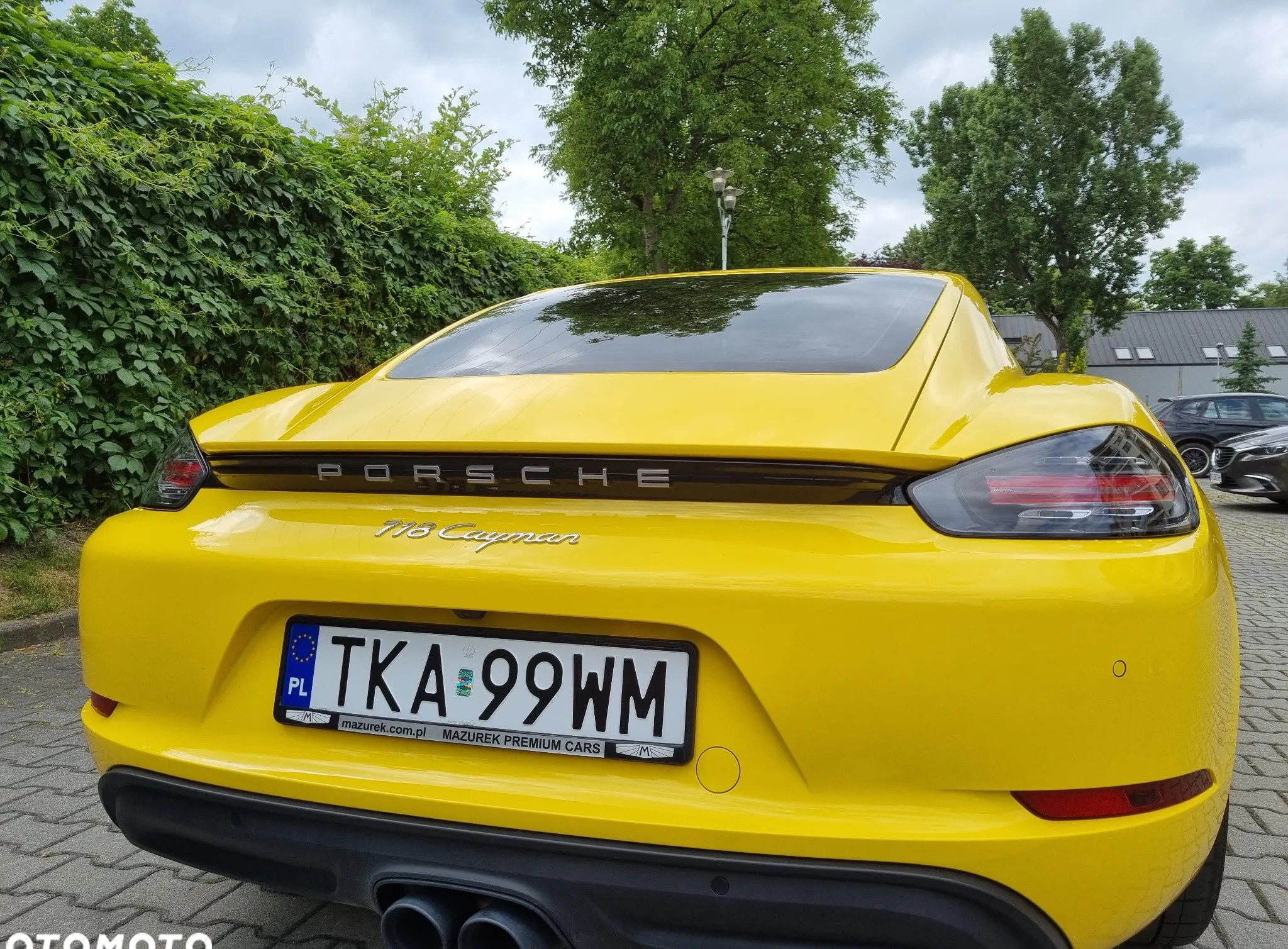 Porsche 718 Cayman cena 357500 przebieg: 2306, rok produkcji 2022 z Dukla małe 277